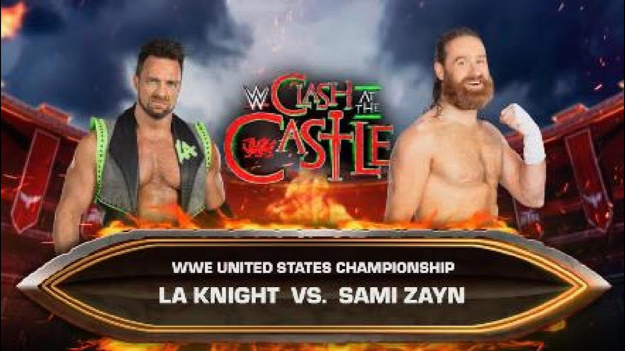 FULL MATCH | LA Knight Vs Sami Zayn United States Championship (Clash At The Castle 2025)