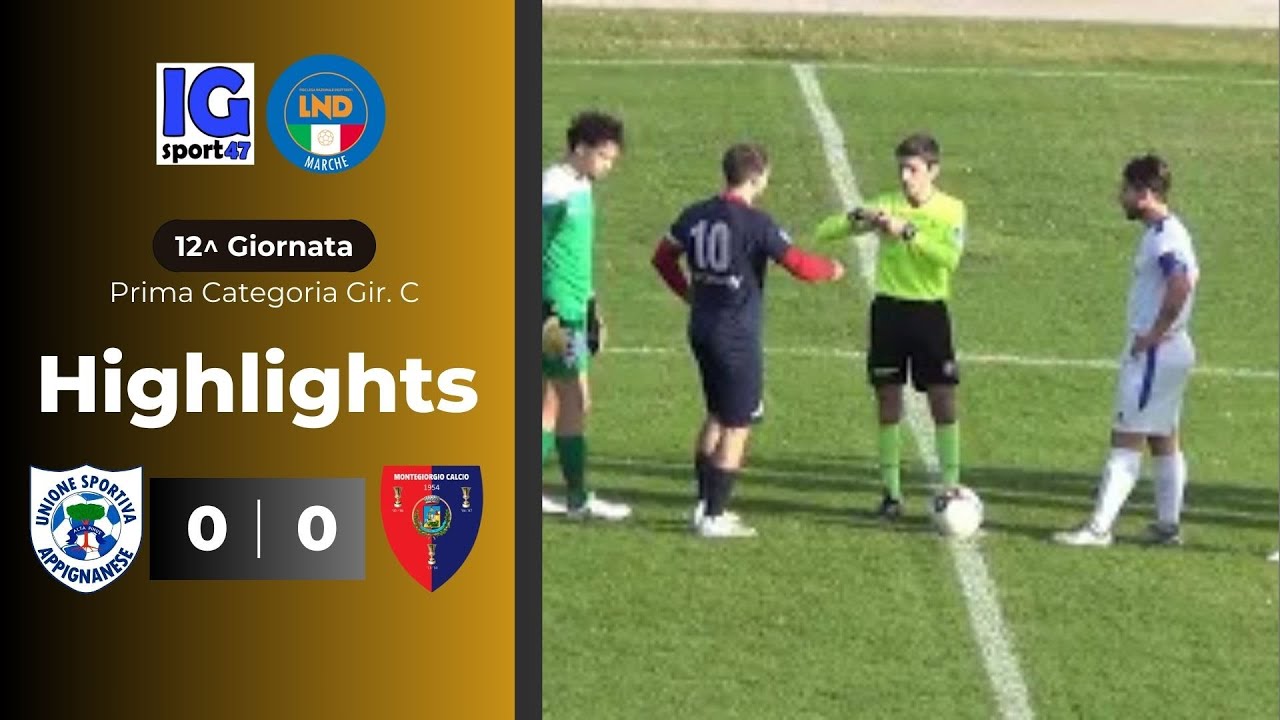 Appignanese VS Montegiorgio 0-0 (Prima Categoria girone-C)