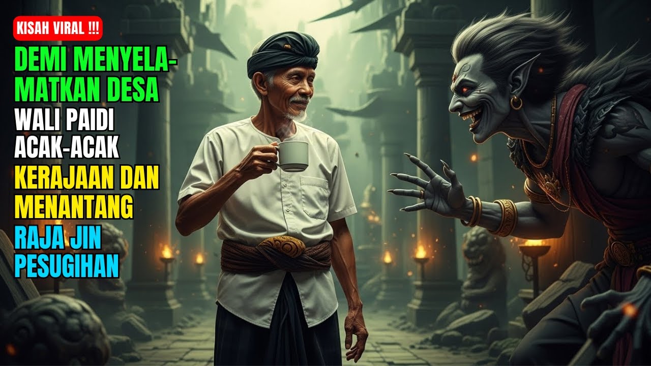 GEMPAR ‼️ Demi Menyelamatkan Desa Wali Paidi Menantang Raja Jin Pesugihan—Akhirnya di Luar Nalar!