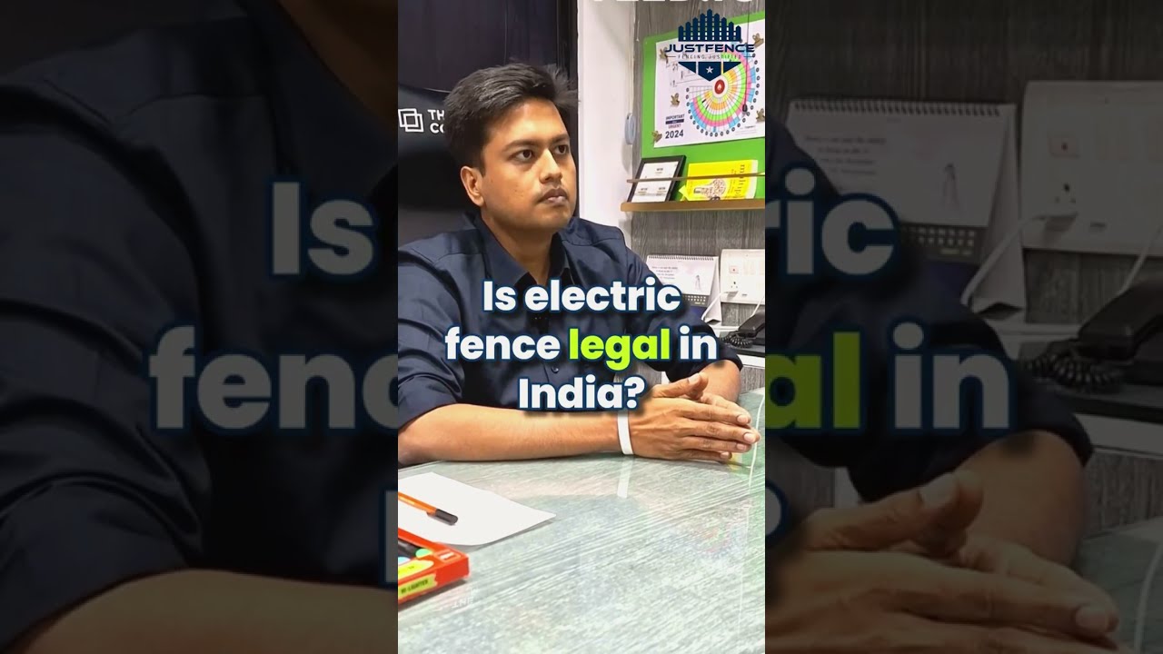 Can you install an electric fence in India? #electricfence #solarfencing #farmfencing #securityfence