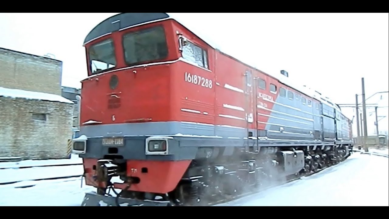 Тепловоз 2ТЭ10М - аццкий девайс! Полный обзор. // Diesel locomotive from the USSR