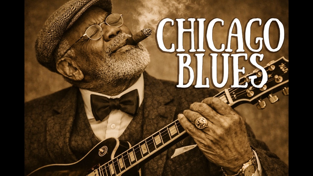 Midnight Chicago Blues & Smooth Jazz for Deep Relaxation | Blue Line Blues Radio