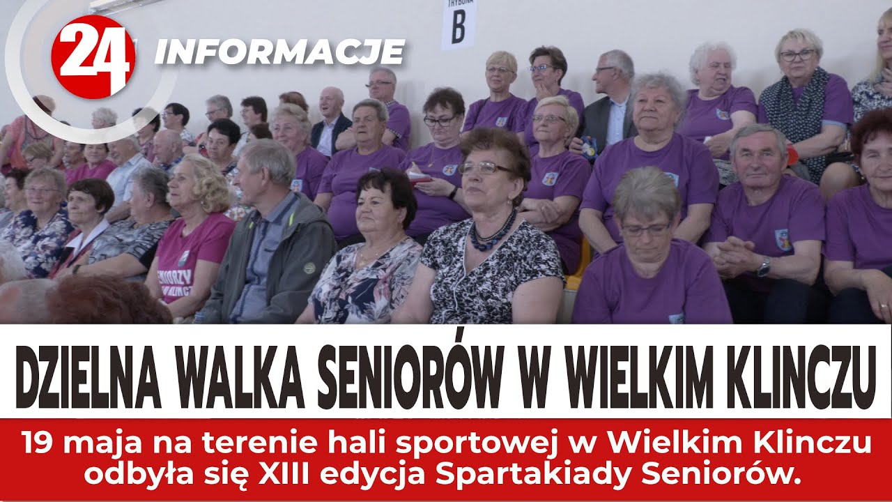 Dzielna walka seniorów w Wielkim Klinczu