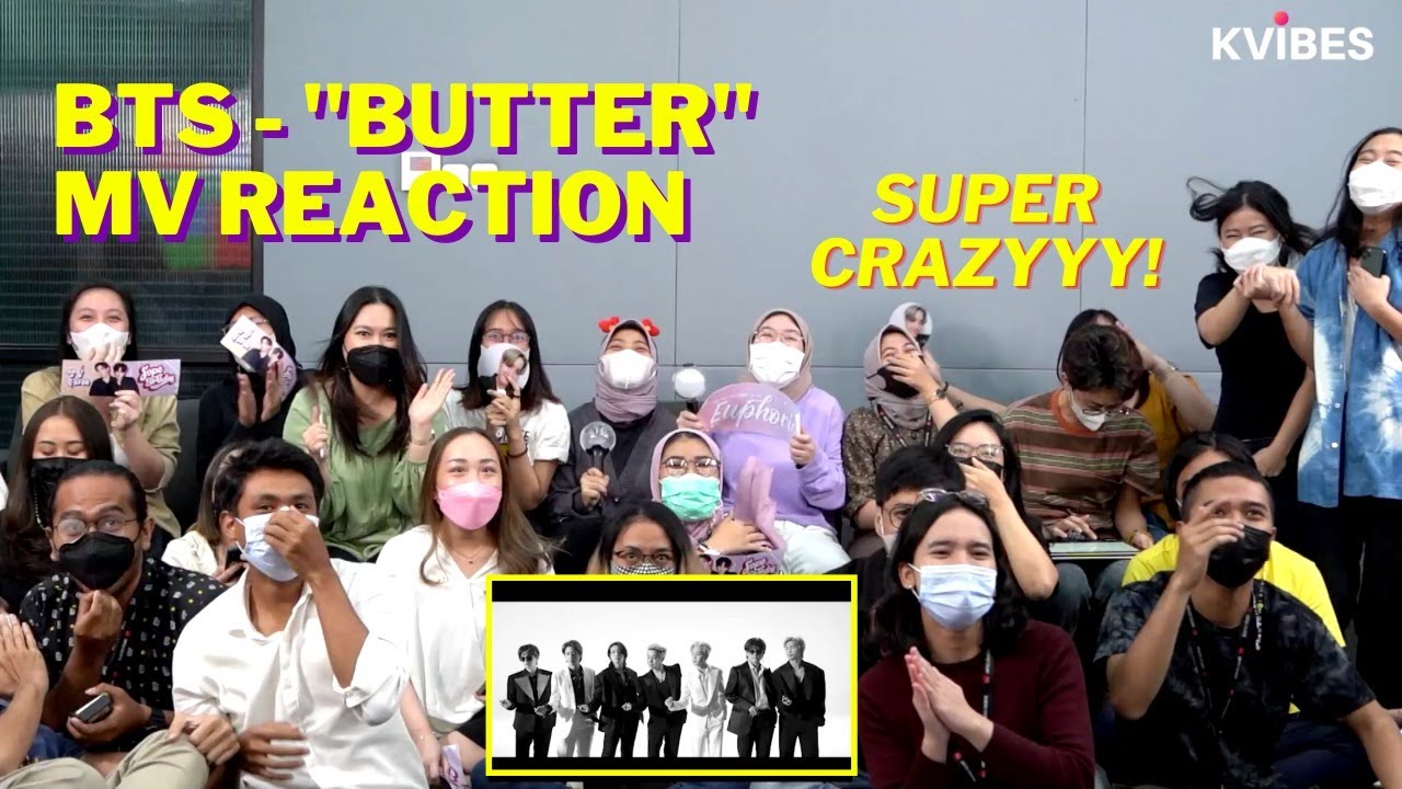 BTS (방탄소년단) 'Butter' Official MV Reaction by KVIBES Team