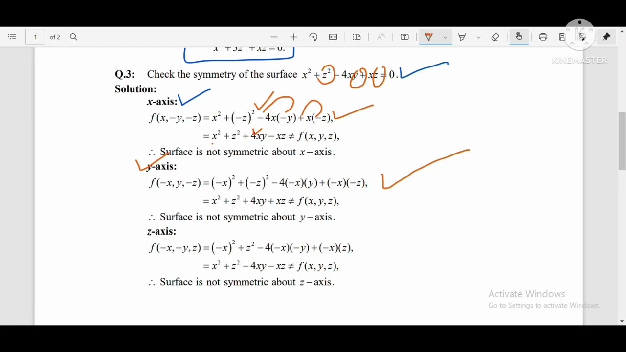 MTH403 Practice questions lecture 29 to 34 | Vu mth403 short lecture| virtual University||