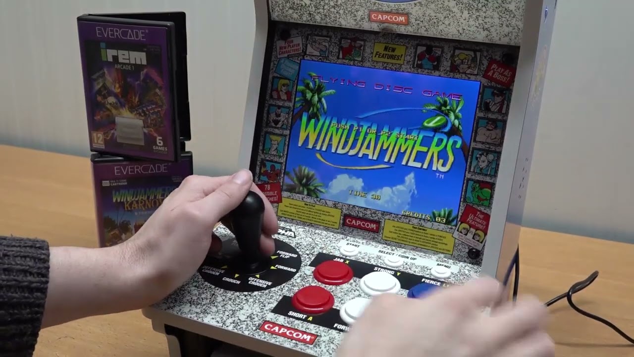 Evercade Bartop Street Fighter 2 потрясающий!
