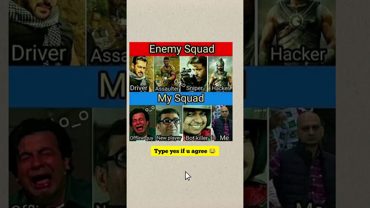 #pubgsquad #bgmisquad #memes #bgmimeme#scoutop