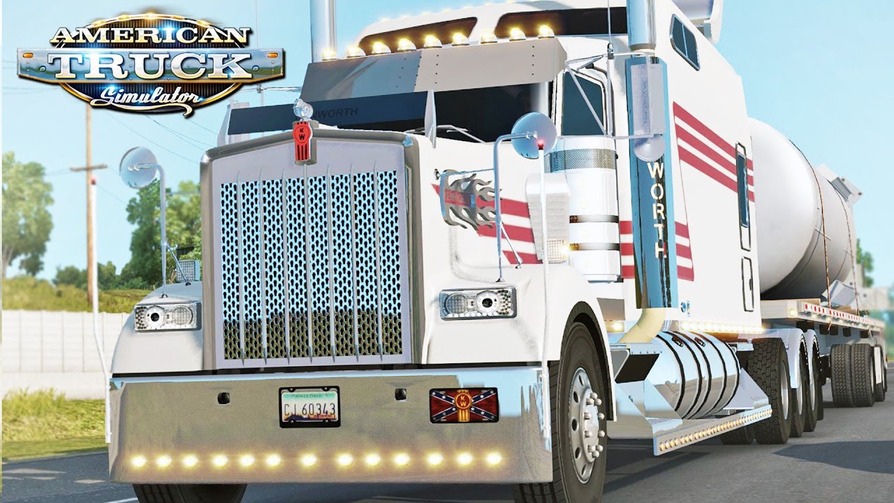 American Truck Simulator - Kenworth W900 Long Mod