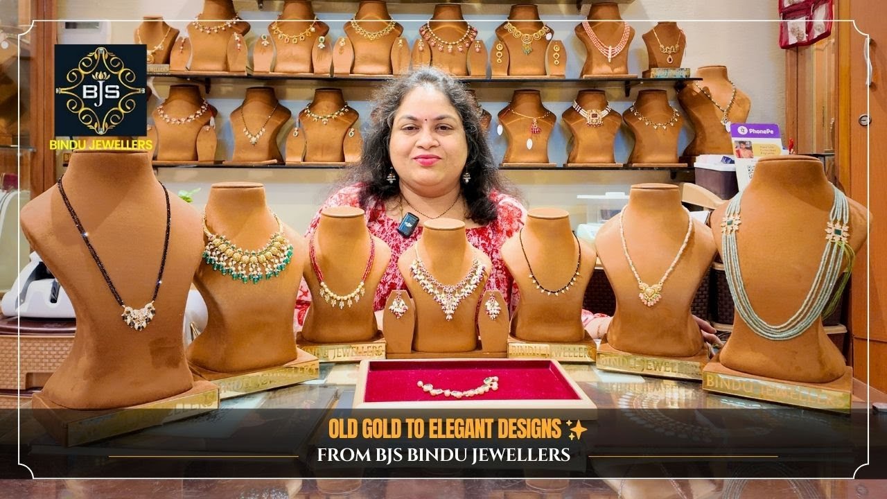 82. BJS Bindu Jewellery | Beautiful Jewellery Transformations | Old Gold to Elegant Designs ✨
