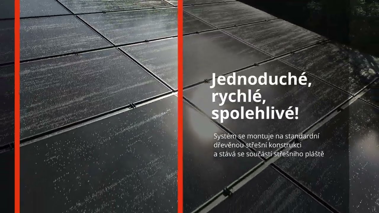 GSE IN-ROOF SYSTEM™ na přístřešek pro auto