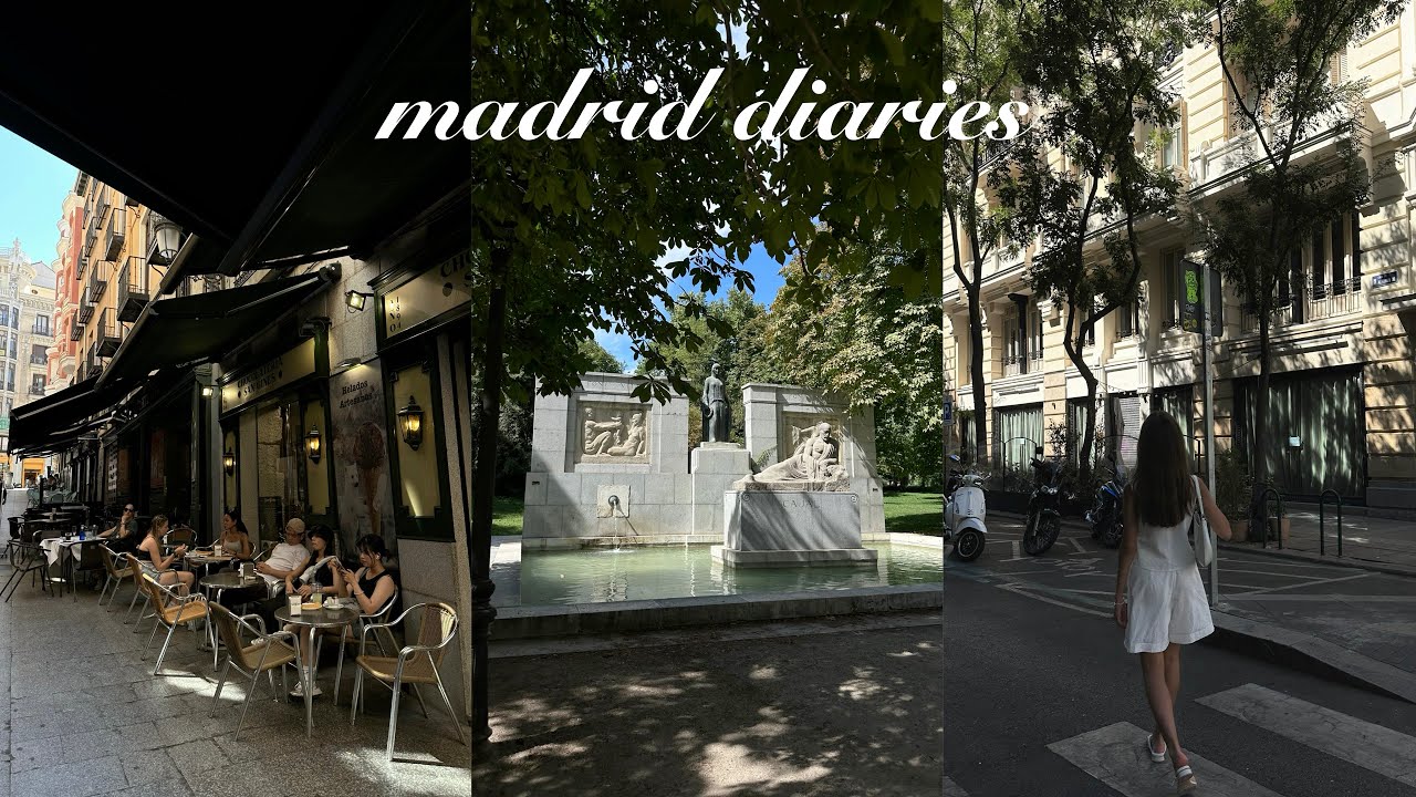 madrid vlog: красивые места, шоппинг в европе и прогулки по Мадриду 🤍🇪🇸