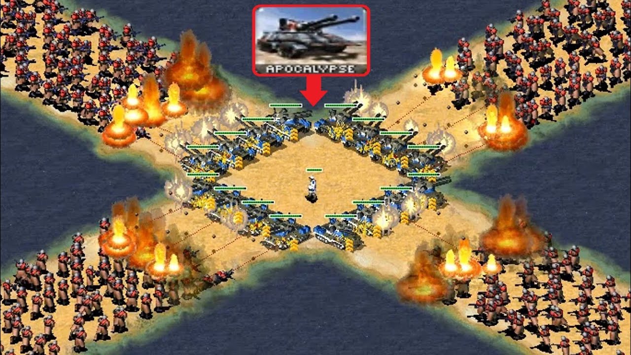 Can Apocalypse Tanks defend Romanov? - Red Alert 2