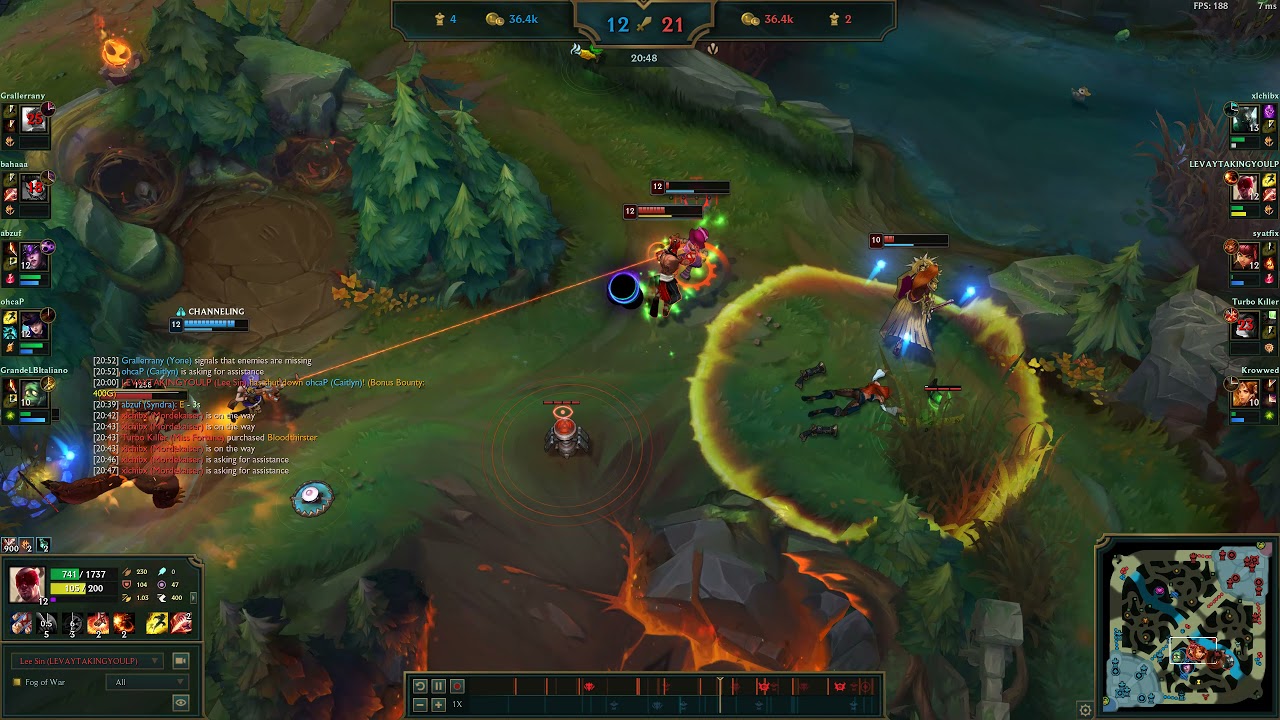 crazy lee sin outplay!!!! (high silver)