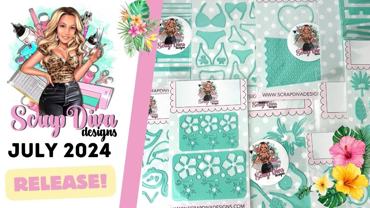 Scrap Diva Designs July 2024 Release!