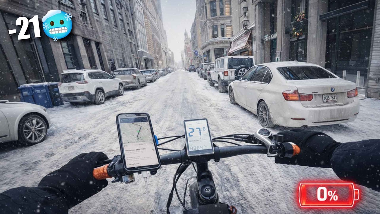 LIVRAISON EXTRÊME À MONTRÉAL : Mon vélo s'arrête en pleine livraison!