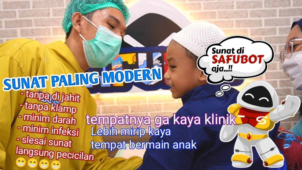 SUNAT KHITAN DI SAFUBOT BINTARO | KARENA ALAM SEMENIT | BUKAN TUKANG SUNAT KELILING