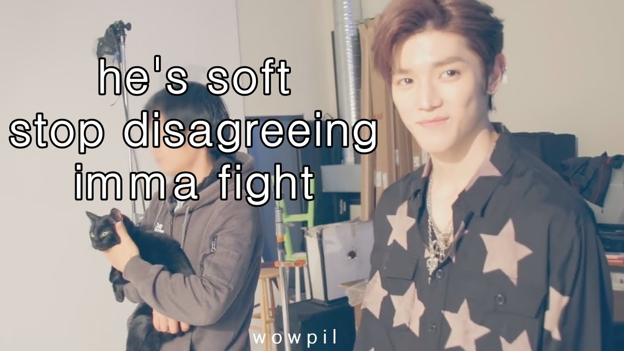 Taeyong is soft leave me alone