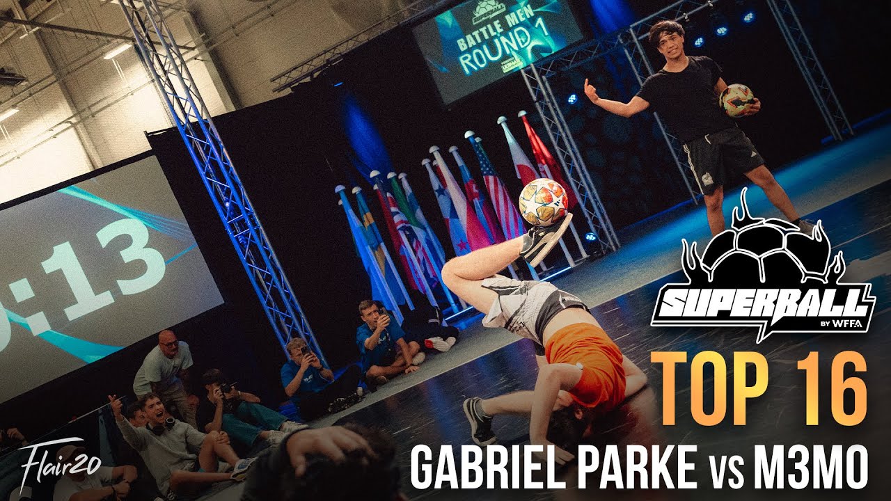 Gabriel Parke vs M3mo - Top 16 | Super Ball World Freestyle Football Open 2025