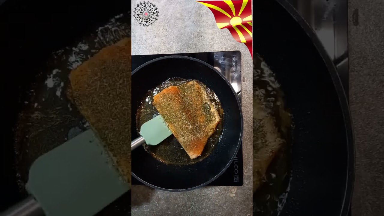 Риба ЛОСОС, припрема на највкусен начин SALMON fish, prepared in the most delicious way 🇲🇰