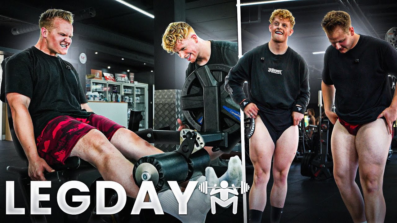 Een SLOPENDE BENEN TRAINING bij Titans Gym met RICK KOETSIER