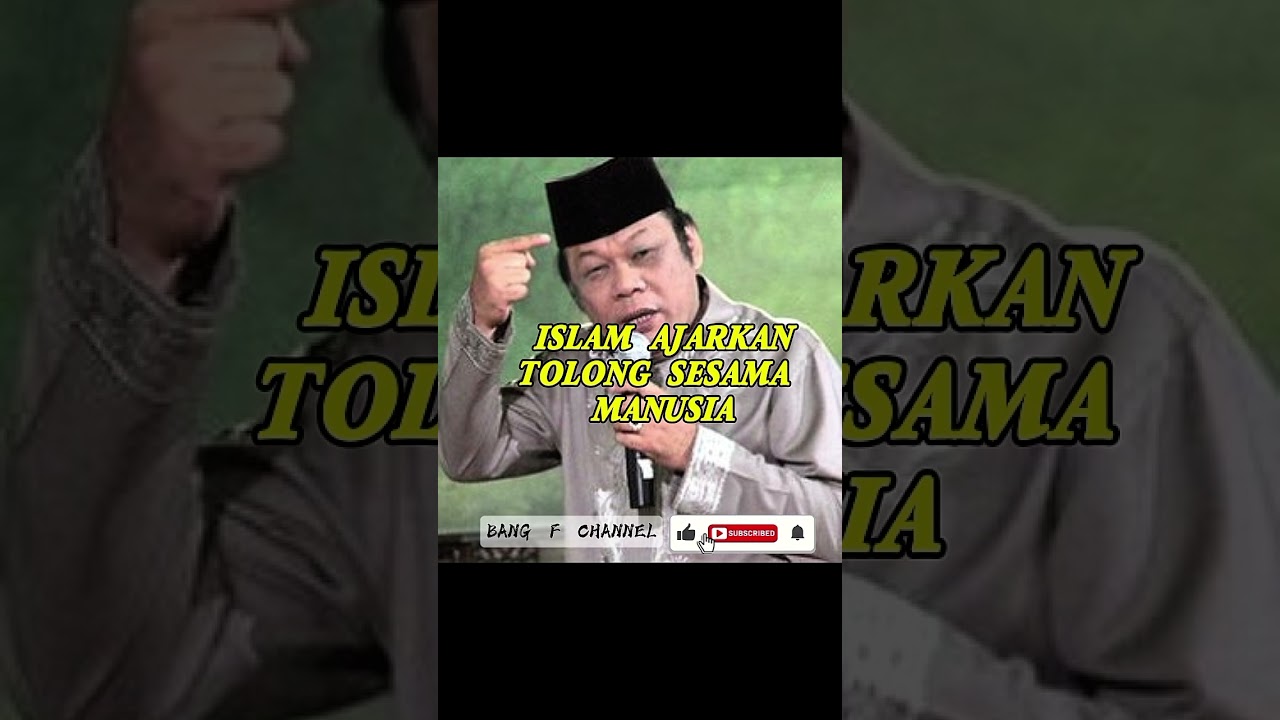 ISLAM AJARKAN TOLONG SESAMA MANUSIA
