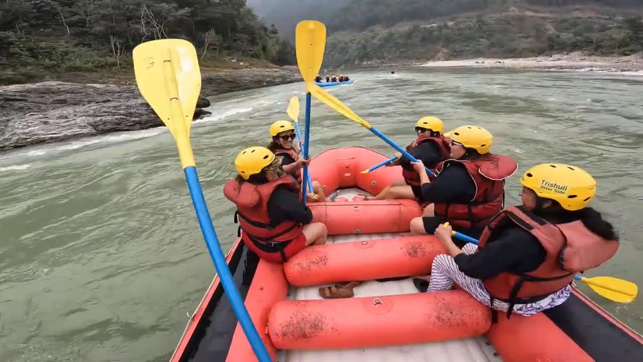 Rafting in Trishuli River 
