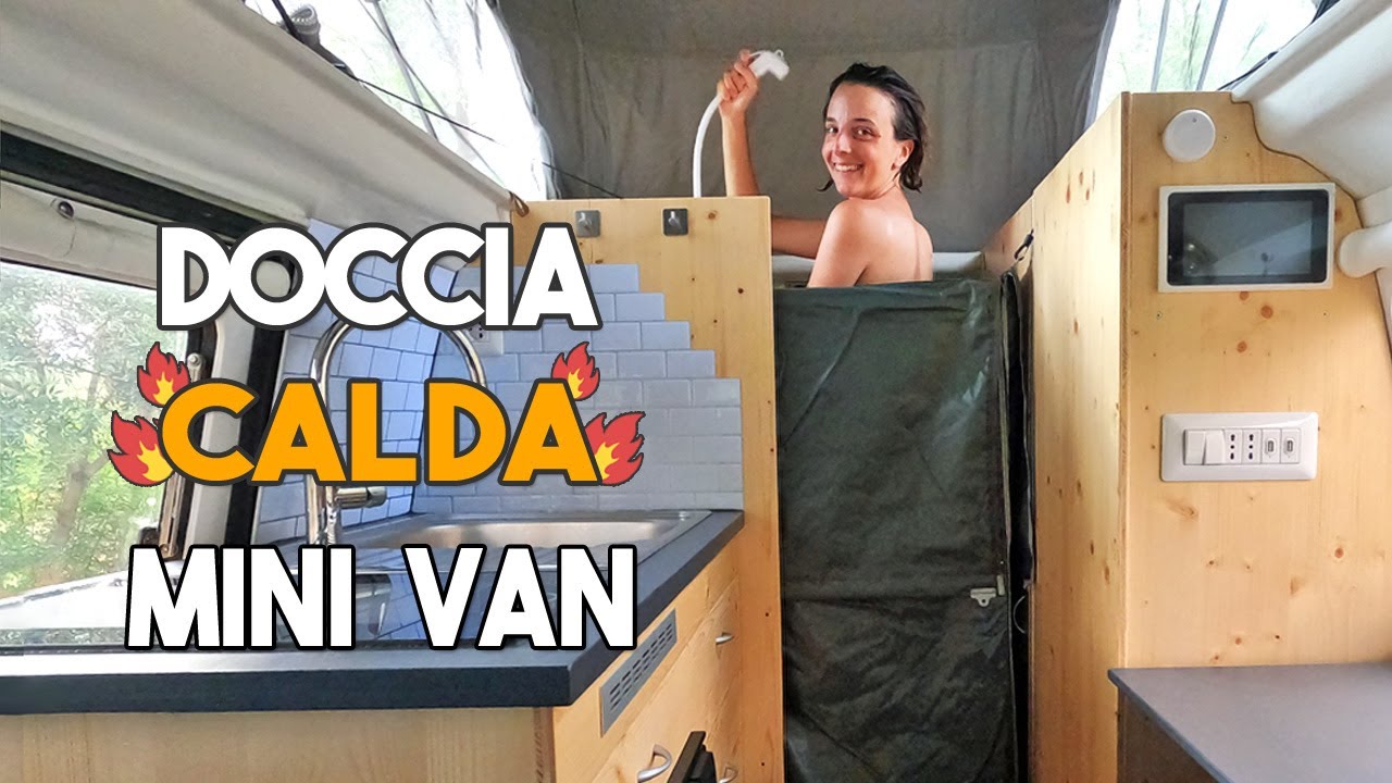 Come ci facciamo la doccia in van 🚿 Box doccia pieghevole per T4, T5, T6 e minivan