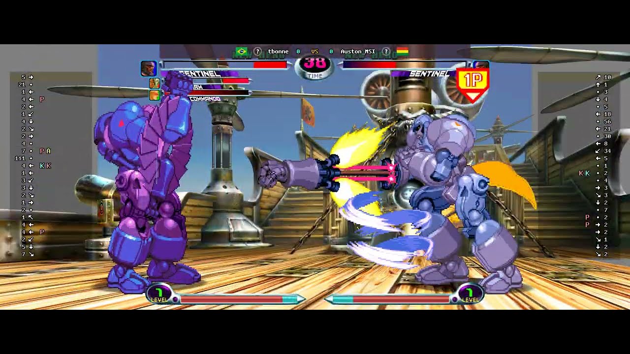Marvel Vs. Capcom 2 - 🇧🇷 tbonne(B) vs 🇧🇴 Auston_MSI(B) | Fightcade (2025-11-17 04:10 UTC)