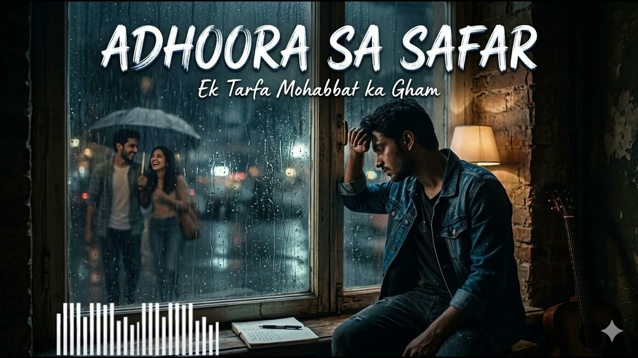 Adhoora Sa Safar | Ek Tarfa Mohabbat Ka Dard💔😭 | New Hindi Sad Song 2026 #copyrightfreemusic #sad 