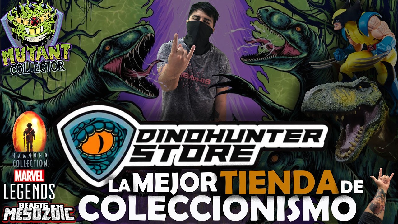 ENCONTRE la Mejor Tienda de Coleccionismo! DINOHUNTER STORE!!🦖Video2026 | En Metro Zapata!🦕
