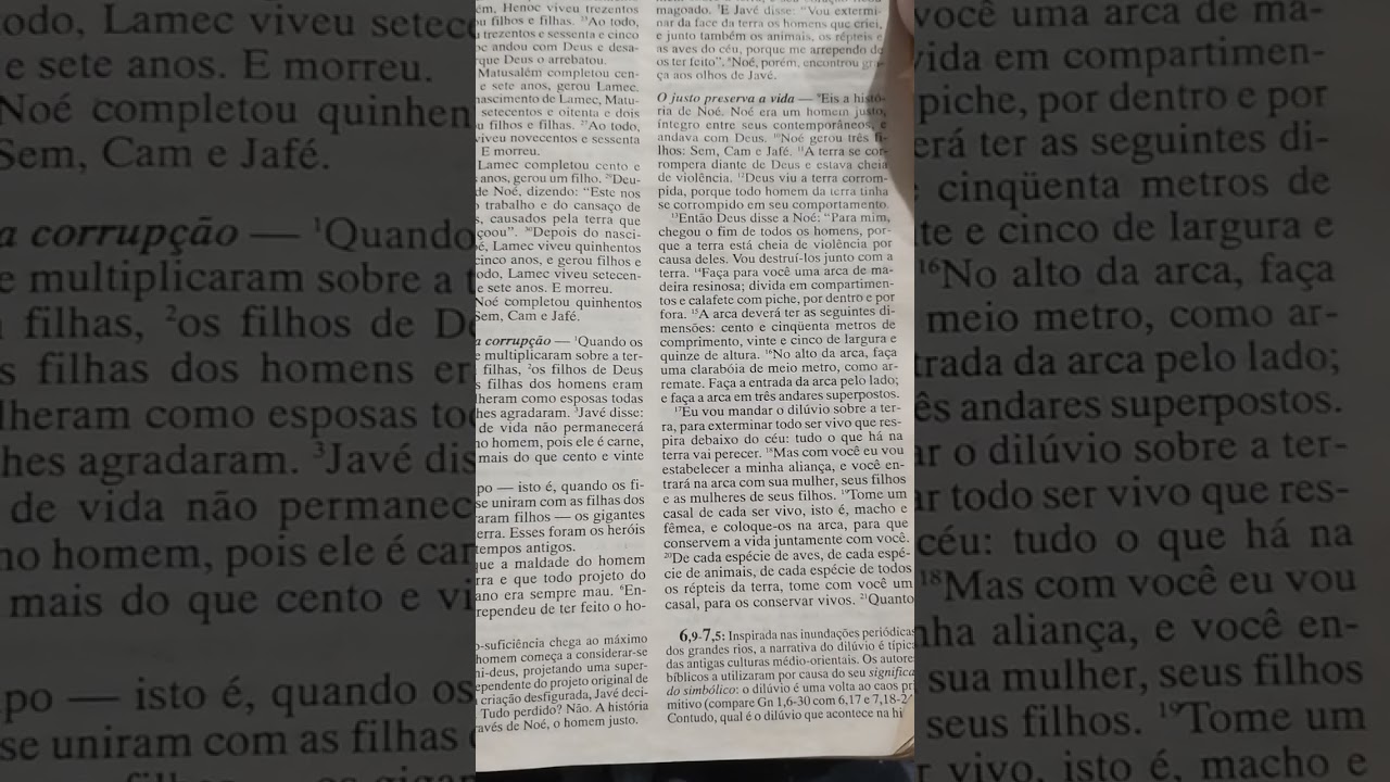 GÊNESIS 6 _O auge da corrupção_
