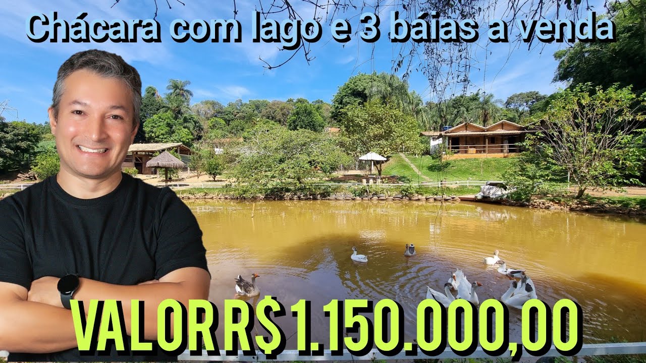 Chácara com lago e nascente a venda em Jarinu, 7300 m2, casa térrea com 4 dormitórios #chácara #lago