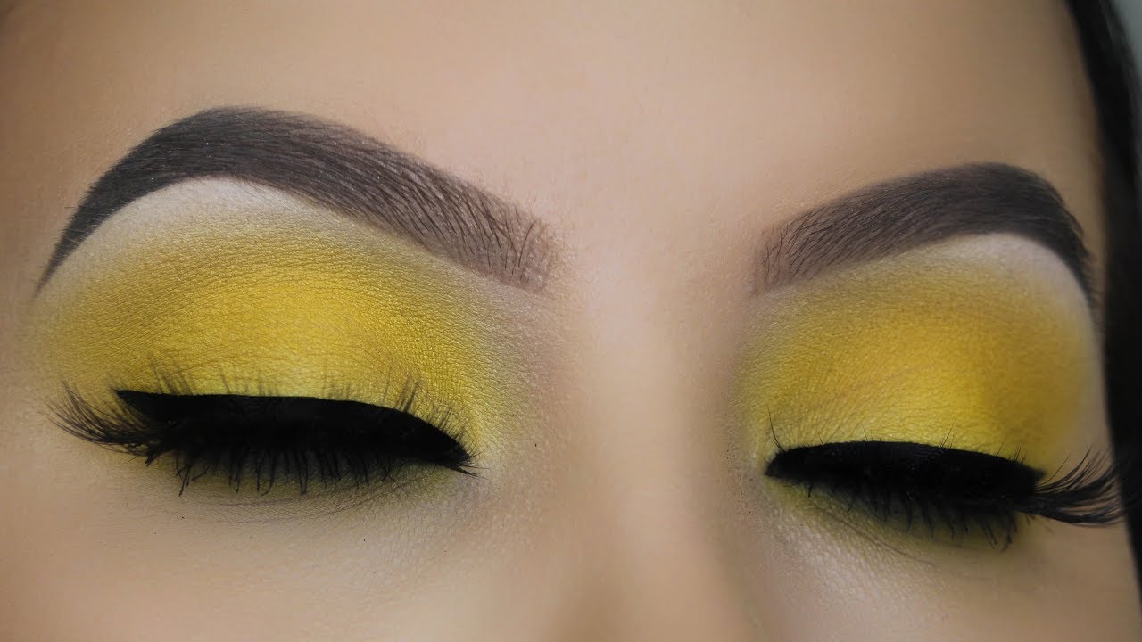 Easy Yellow Makeup Tutorial | Summer Inspiration
