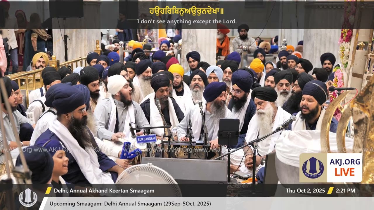034 Bhai Jagpal Singh Jee Kanpur @ Delhi Samagam 2 Oct 2025 Thu AM