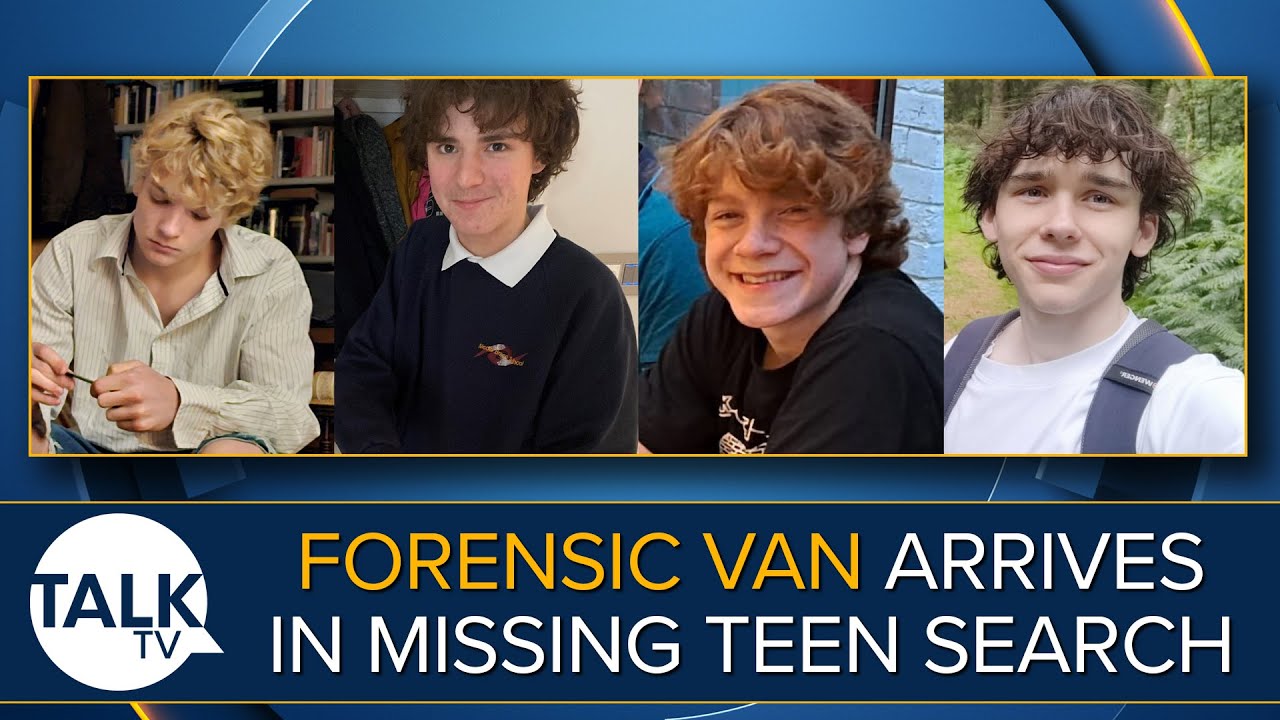 MISSING TEENS: Forensic Van Arrives At Scene With Four Boys Missing In North Wales