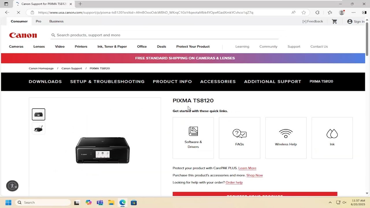 Jak zainstalować i skonfigurować drukarkę Canon PIXMA TS8120 [Przewodnik]