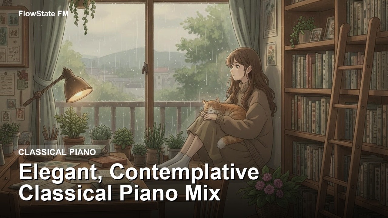 Classical Piano BGM Mix для учёбы 【1 Hour】
