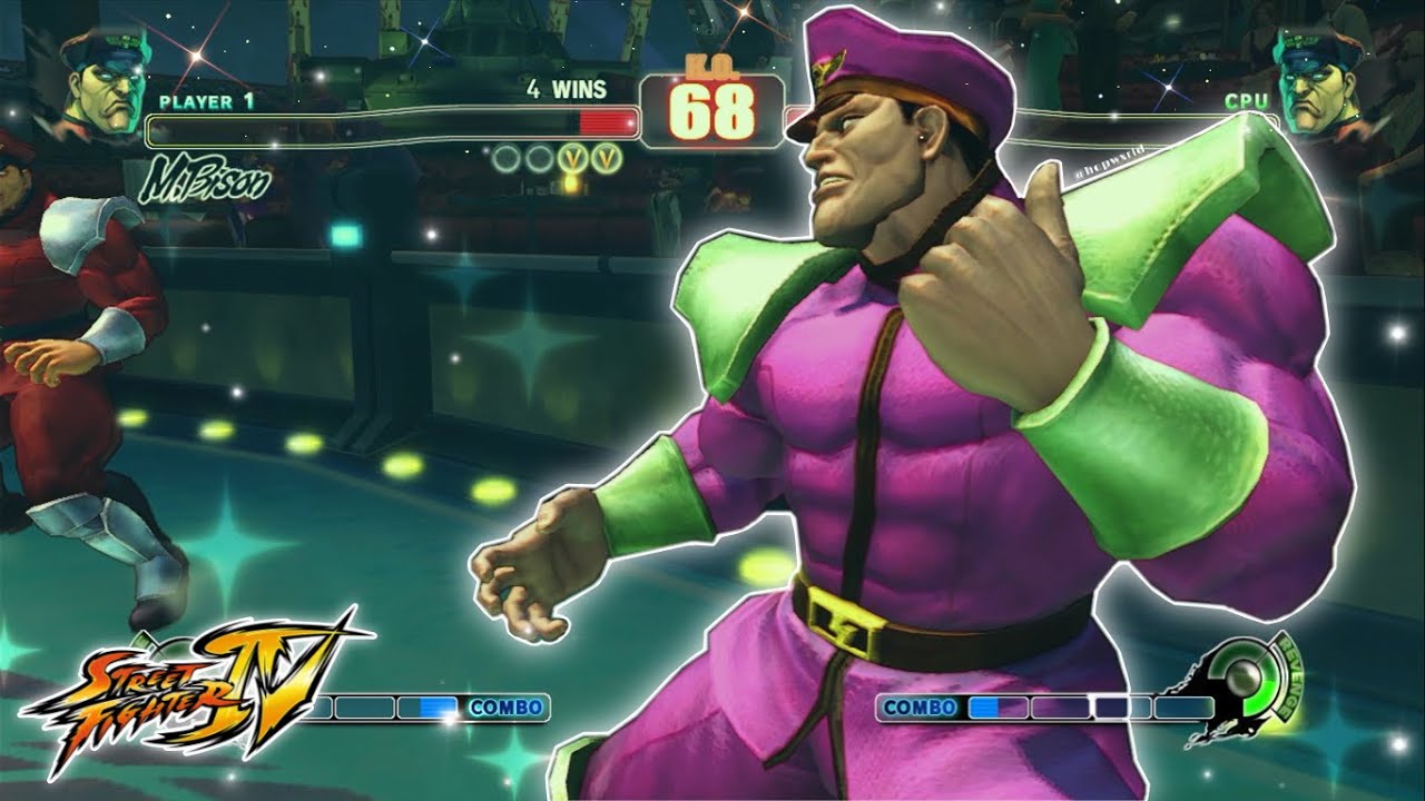М. Бизон против М. Бизона (наивысшая сложность) | Street Fighter IV