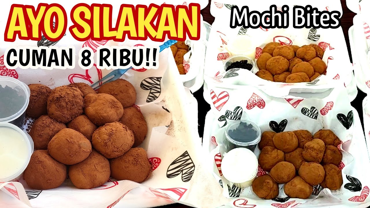 Mochi Bites VERSI EKONOMIS UNTUNG MANIS | Usaha Rumahan Kekinian