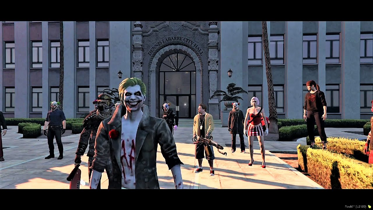 Joker Cult Takes City Hall (Burn)| NoPixel