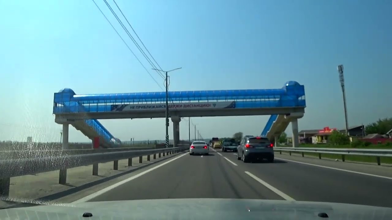 На машине из Ростова в Таганрог / By car from Rostov to Taganrog