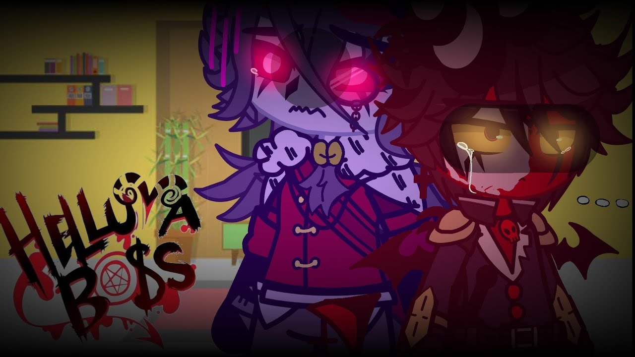 Helluva Boss react to Blitz. ||Helluva Boss|| Gacha studio 🎀