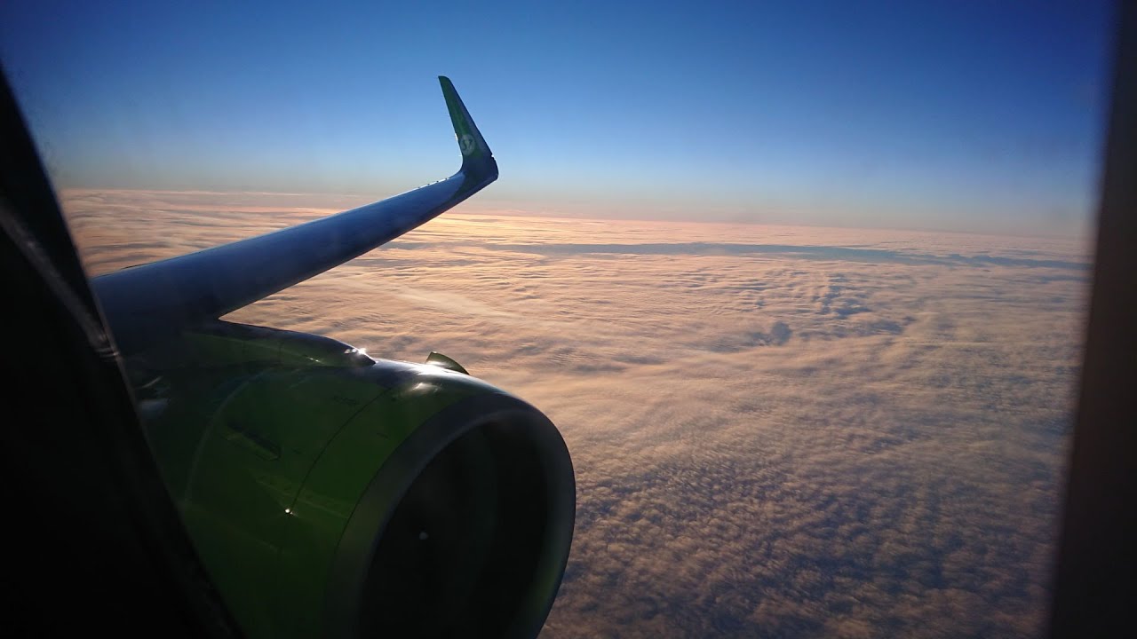 Хабаровск-Новосибирск. A321 S7. Январь 2021