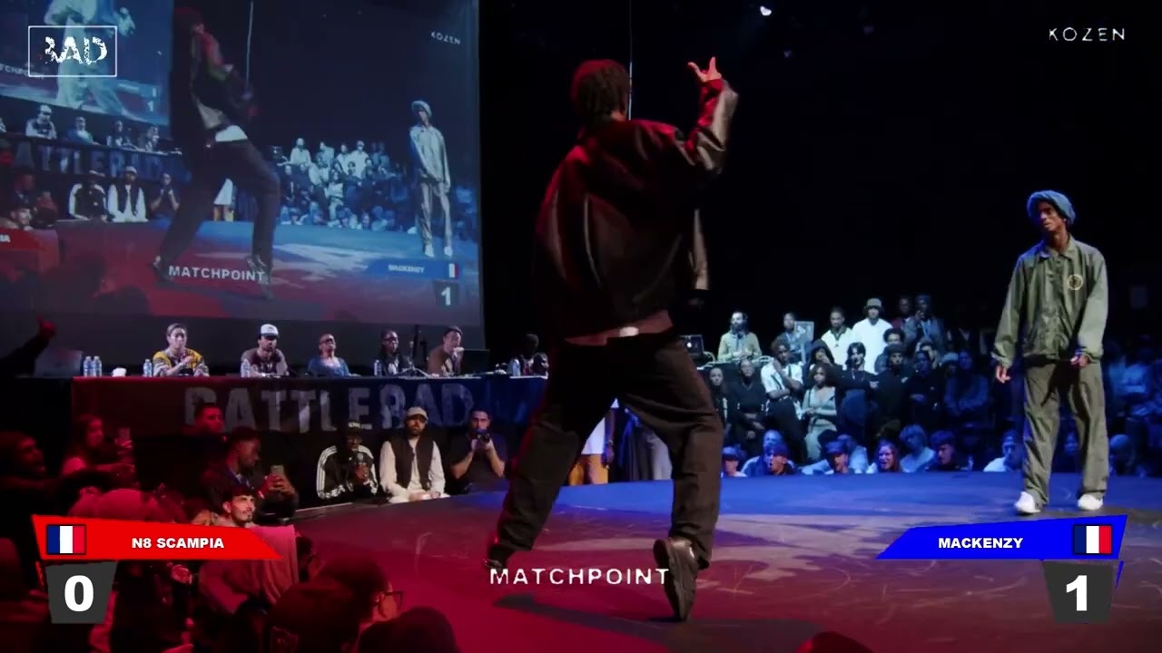 N8 vs MACKENZY - Battle BAD 2024 - HIP-HOP TOP 16