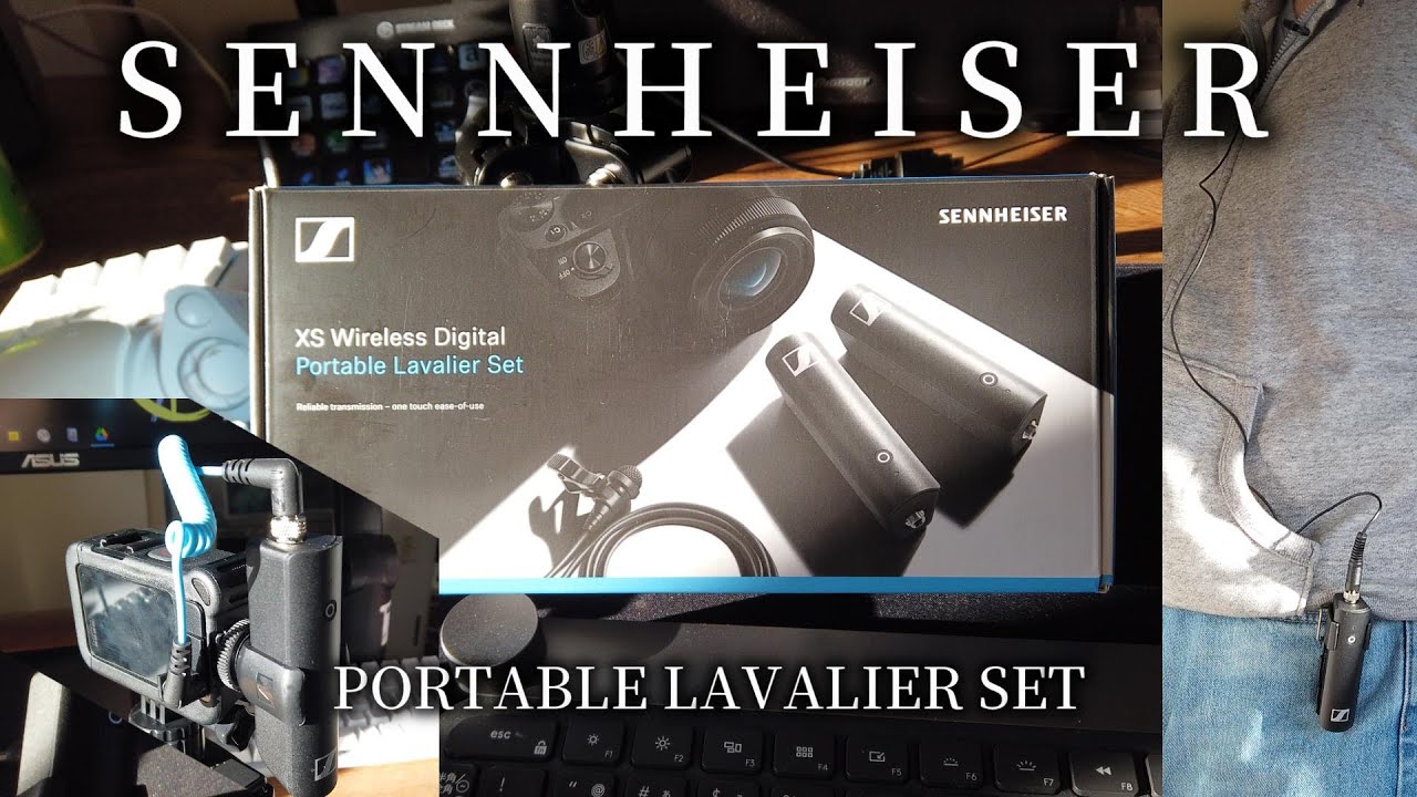 【SENNHEISER】個人撮影ならば超優秀(XSワイヤレスデジタルポータブルラベリアセット)