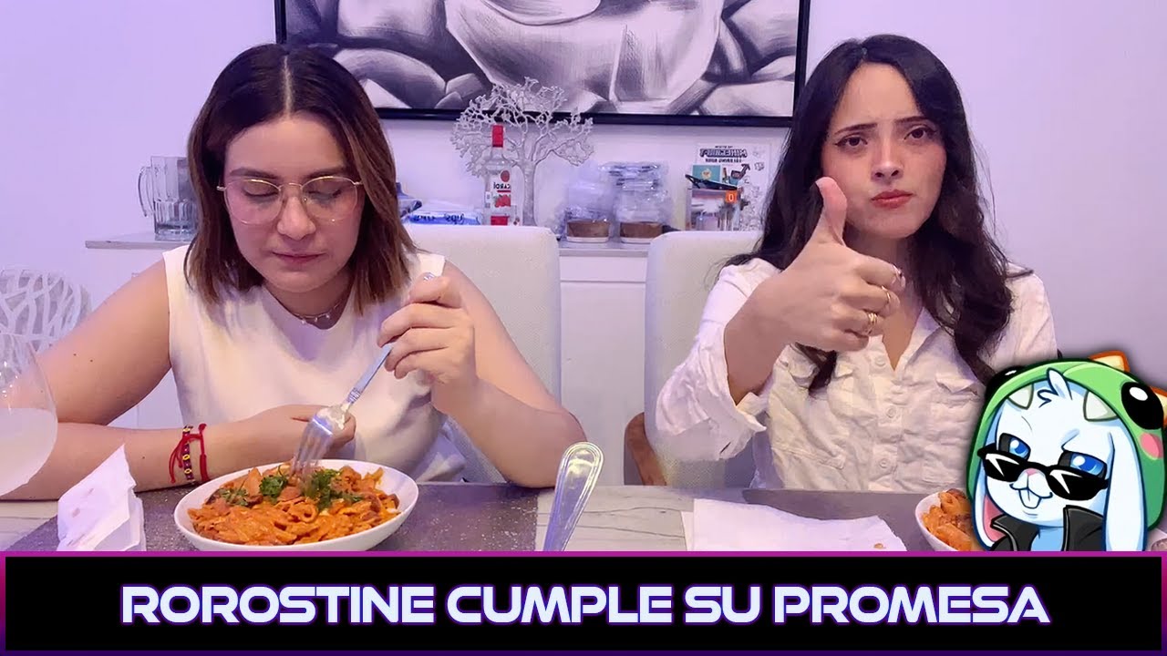 VICKY y ROCIO PRUEBAN LA CENA QUE HIZO CONTER POR SU CUMPLEAÑOS #vickypalami #twitch