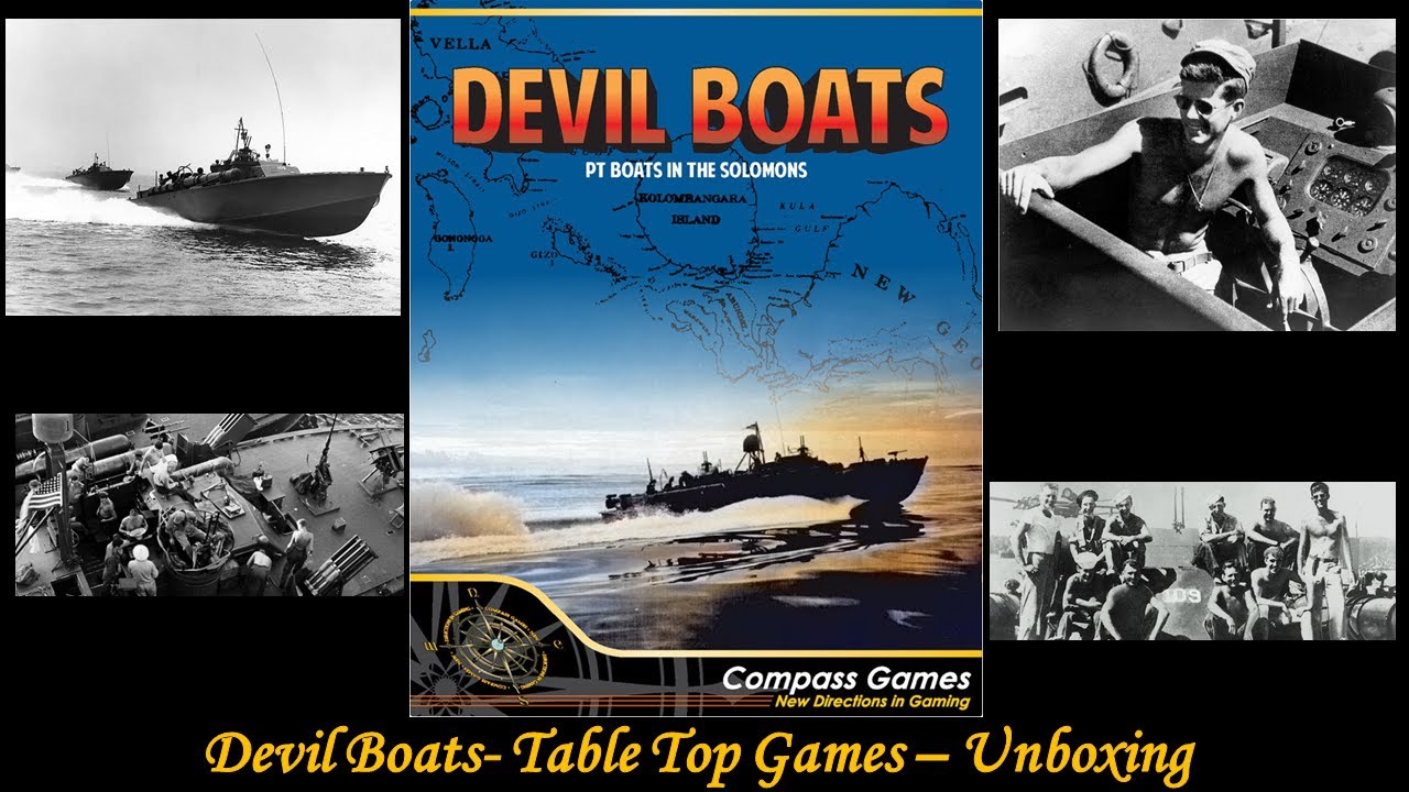 Table Top Tuesdays - Devil Boats - Распаковка