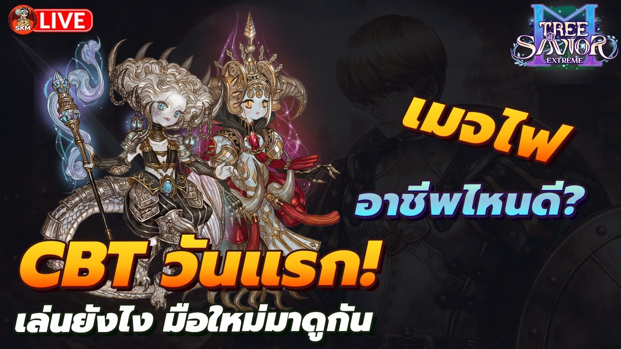 🔴[TOSM EXE] - CBT วันแรก เริ่มยังไงดี มาดูกัน  อาชีพไหนดี ?