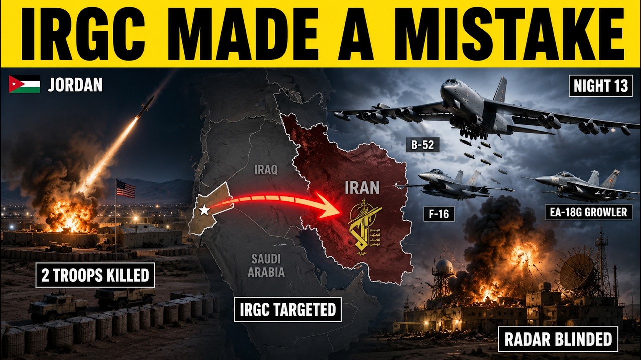U.S. Military Just OBLITERATE IRGC to Avenge Troops Killed in Jordan