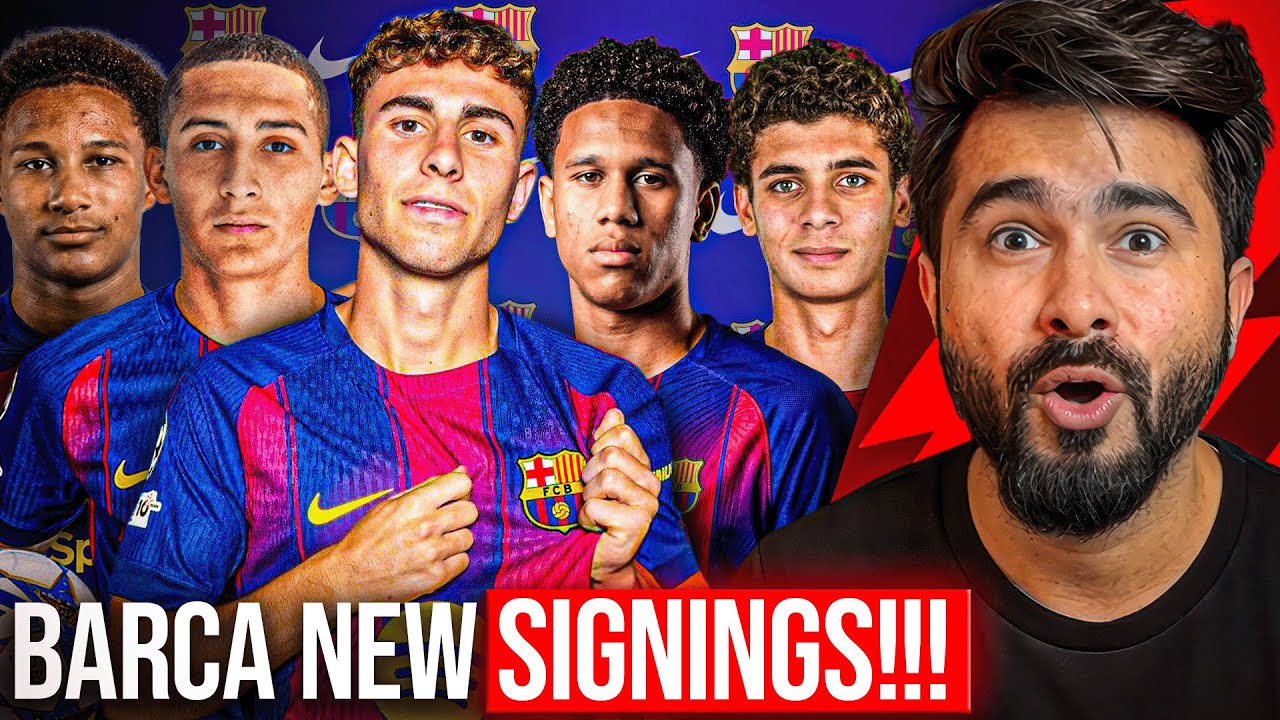 Barcelona Sign 4 New Players! Who Are They & What To Expect?